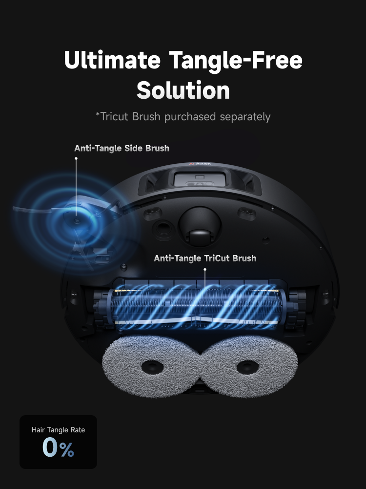 X40 Ultra Robot Vacuum - for Pet Hair