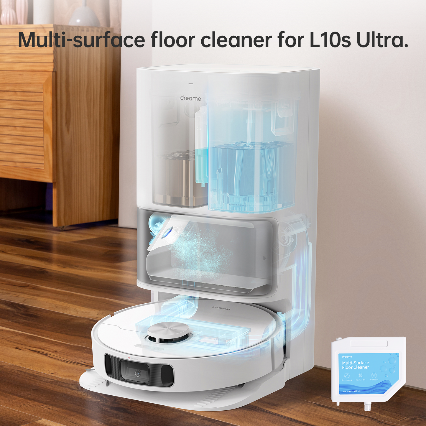 Dreame L10s Ultra Multi-Surface Cleaning Solution 10.6 oz (3-pack)