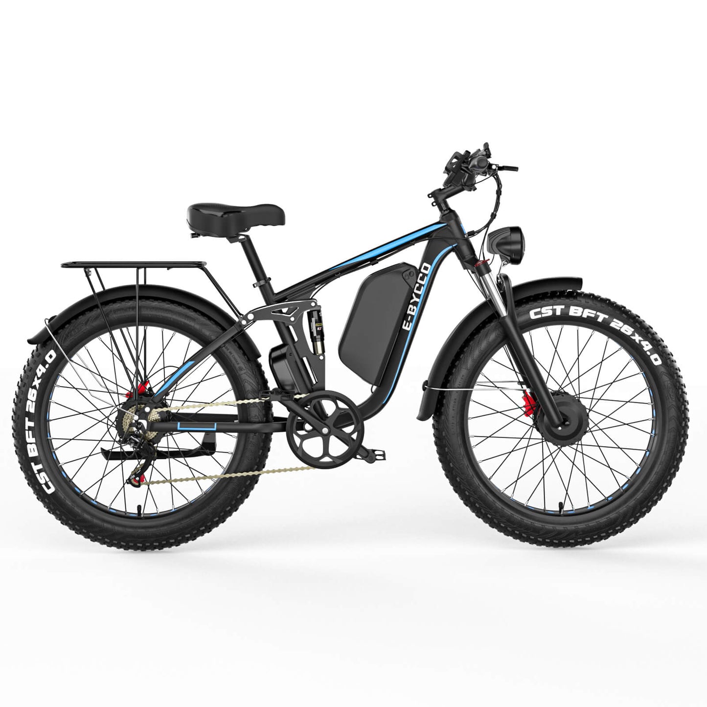 EBYCCO 26" EB7Pro Electric Bike 64 KM/H 2000W Peak 3000W 52V 32AH Battery