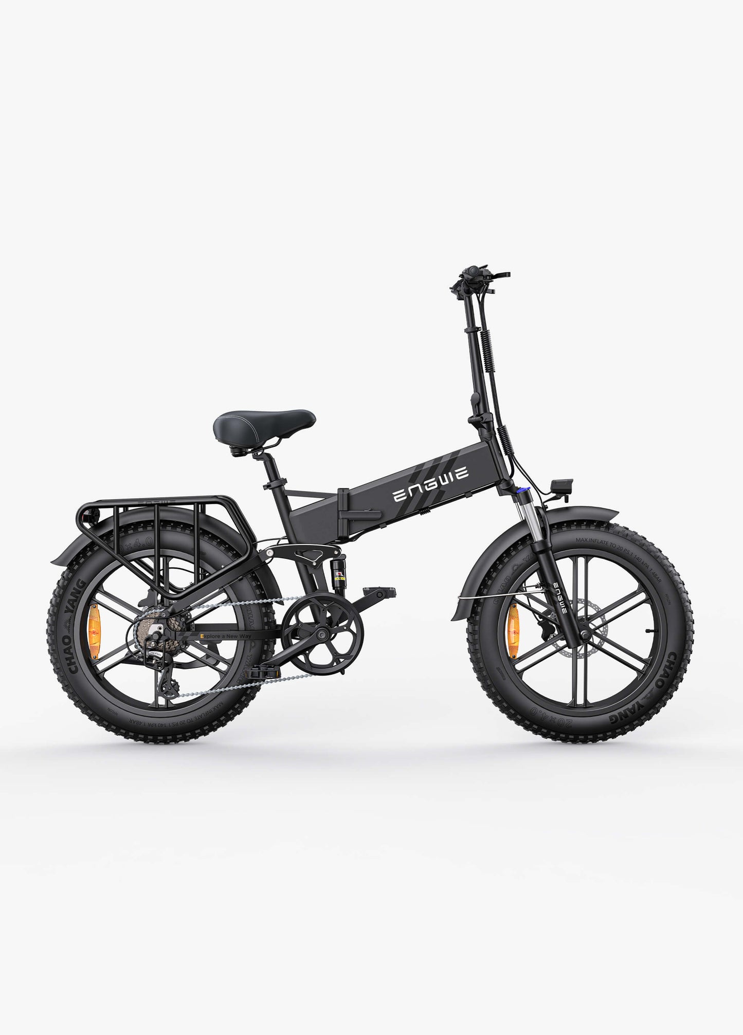 ENGINE PRO 2.0 Max Speed 25km/h Mileage 110km 75Nm High Torque Folding E-bike
