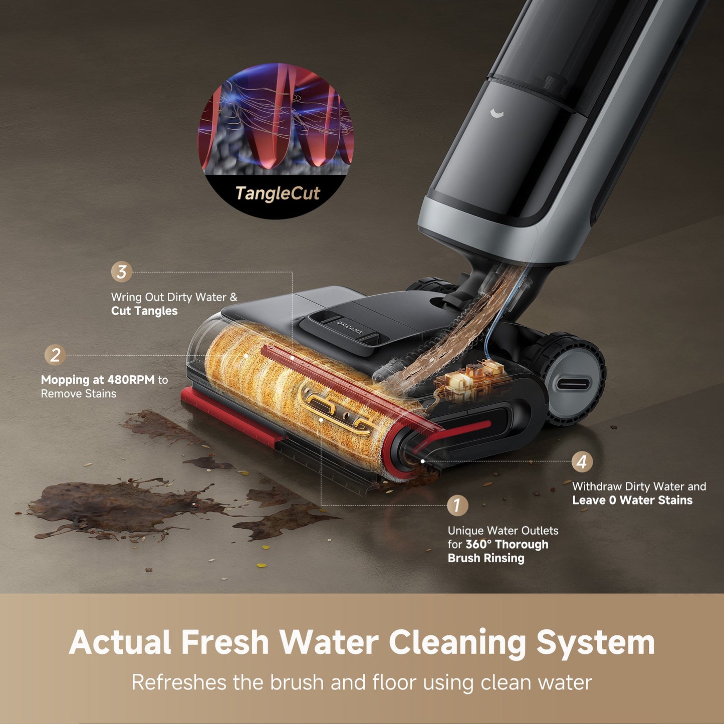 Dreame H15 Pro Heat Wet Dry Vacuum__2025 Flagship