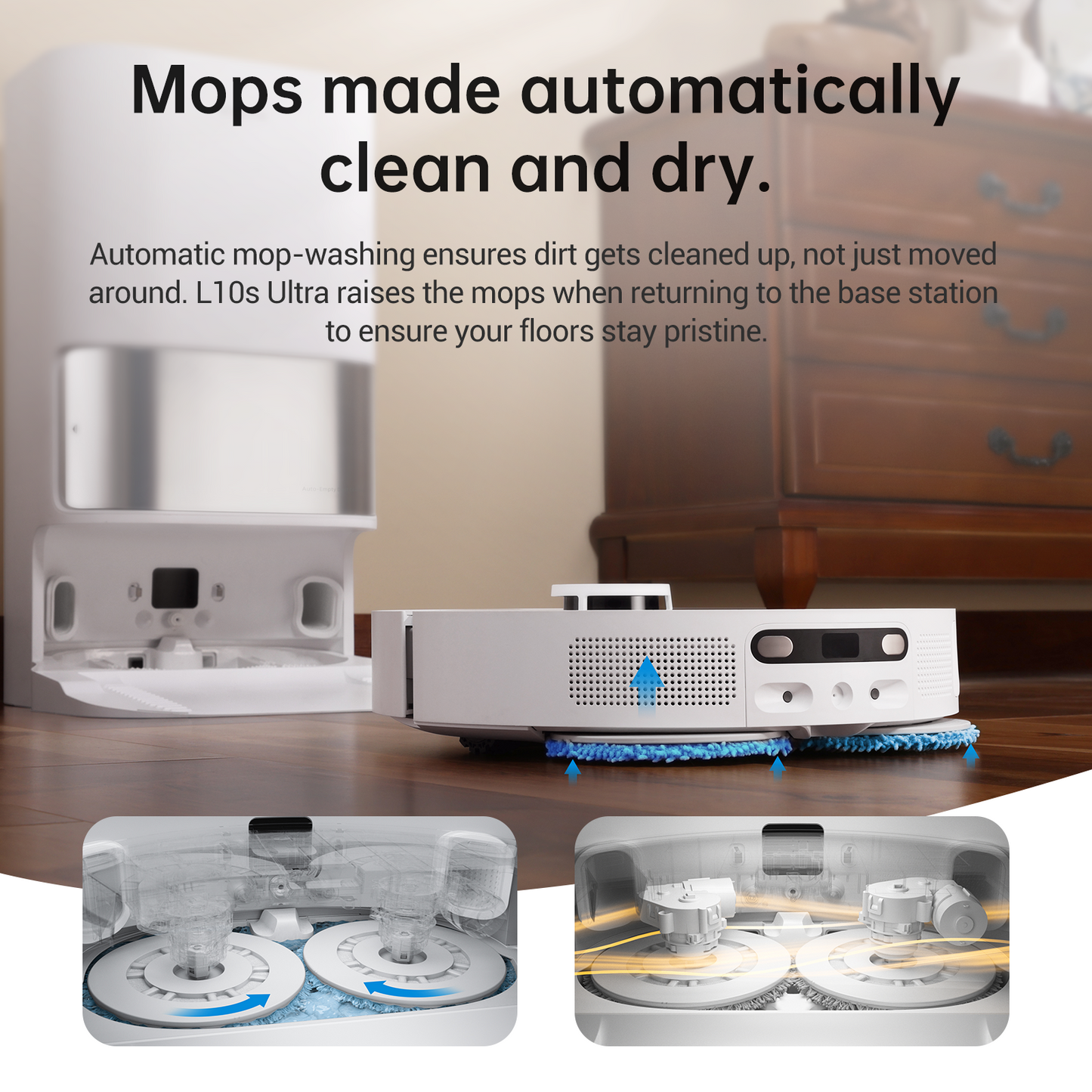Dreame L10s Ultra Robot Vacuum Live Only