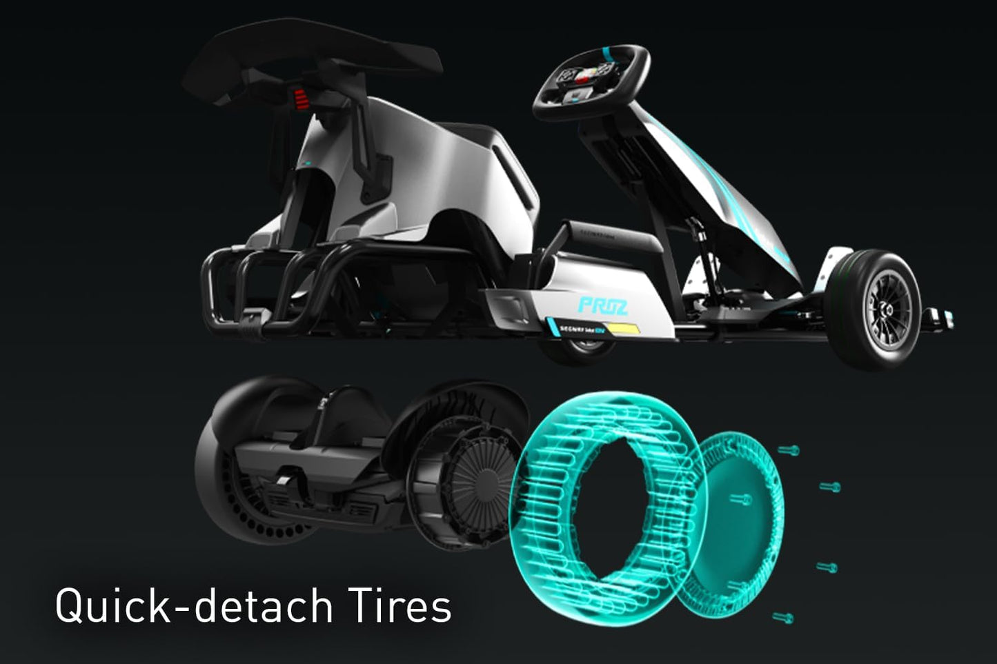Segway Ninebot Gokart Pro and Gokart Pro 2, Electric Go Kart with Enhanced Safety Features