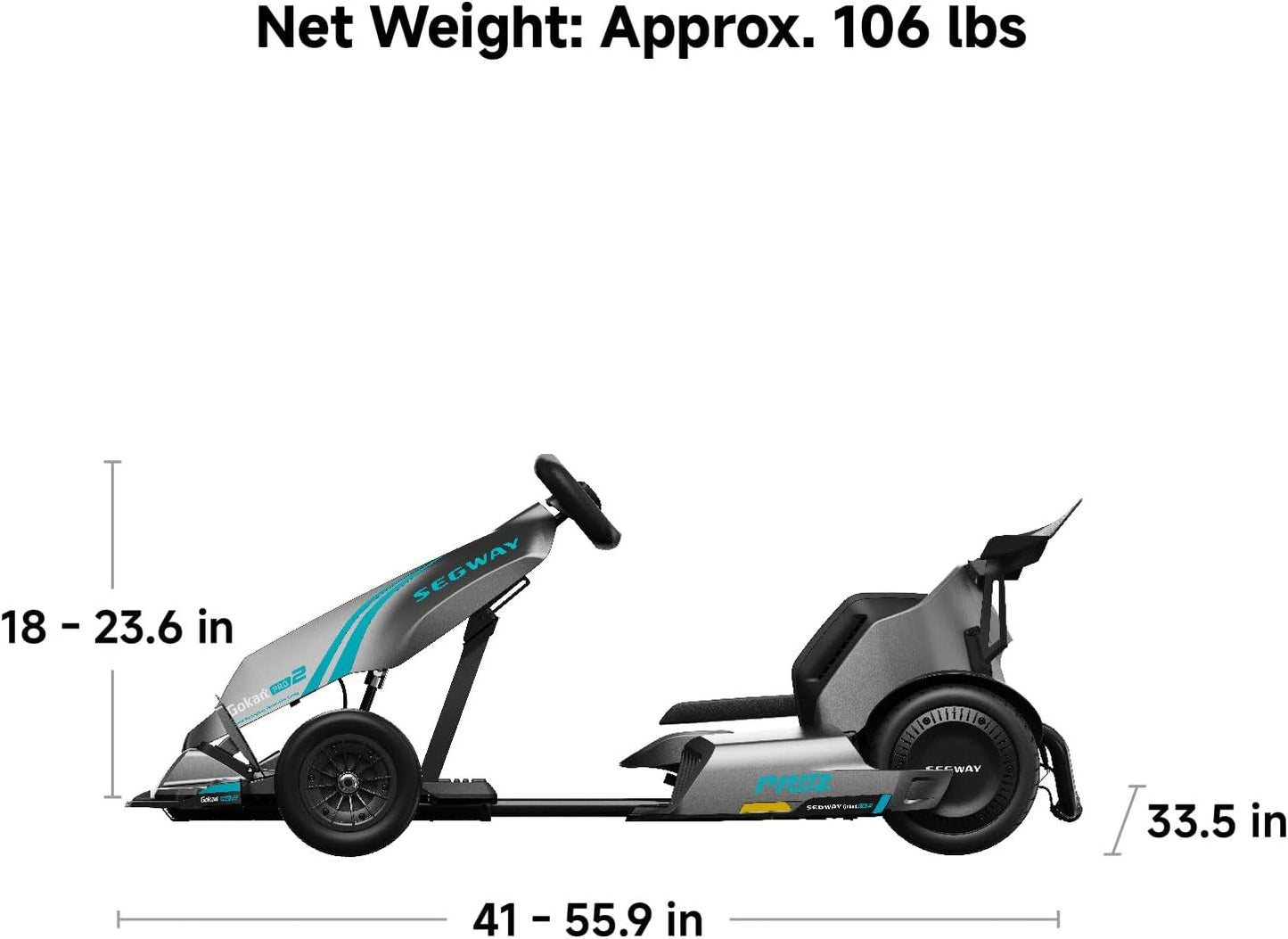 Segway Ninebot Gokart Pro and Gokart Pro 2, Electric Go Kart with Enhanced Safety Features