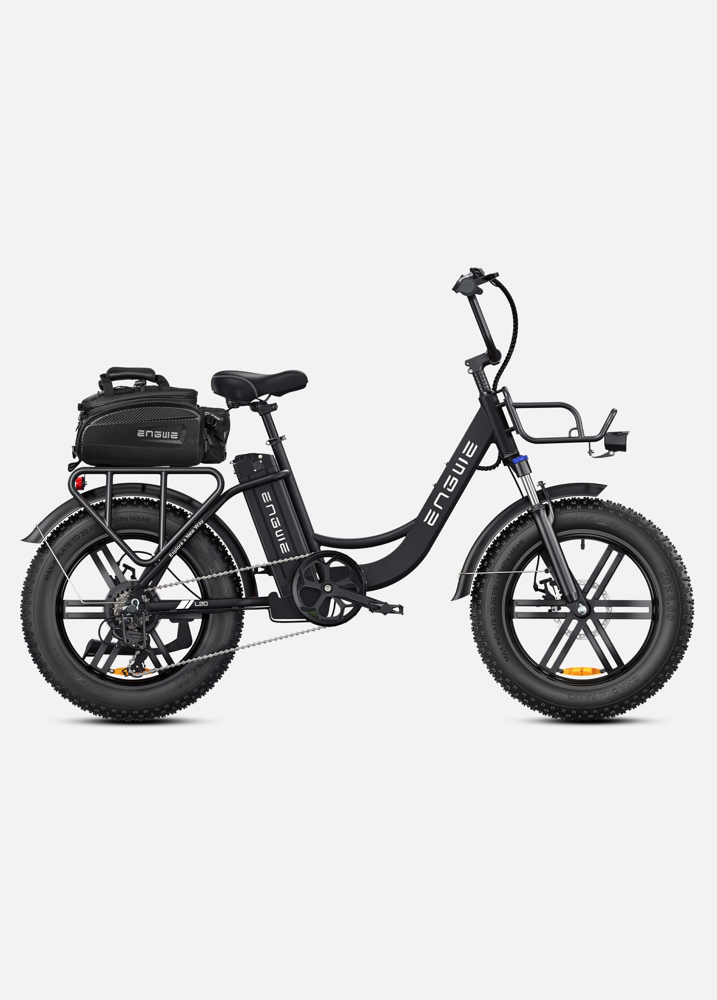 ENGWE L20 250W 140km Max Speed 25 km/h Front Suspension Step-Thru E-bike