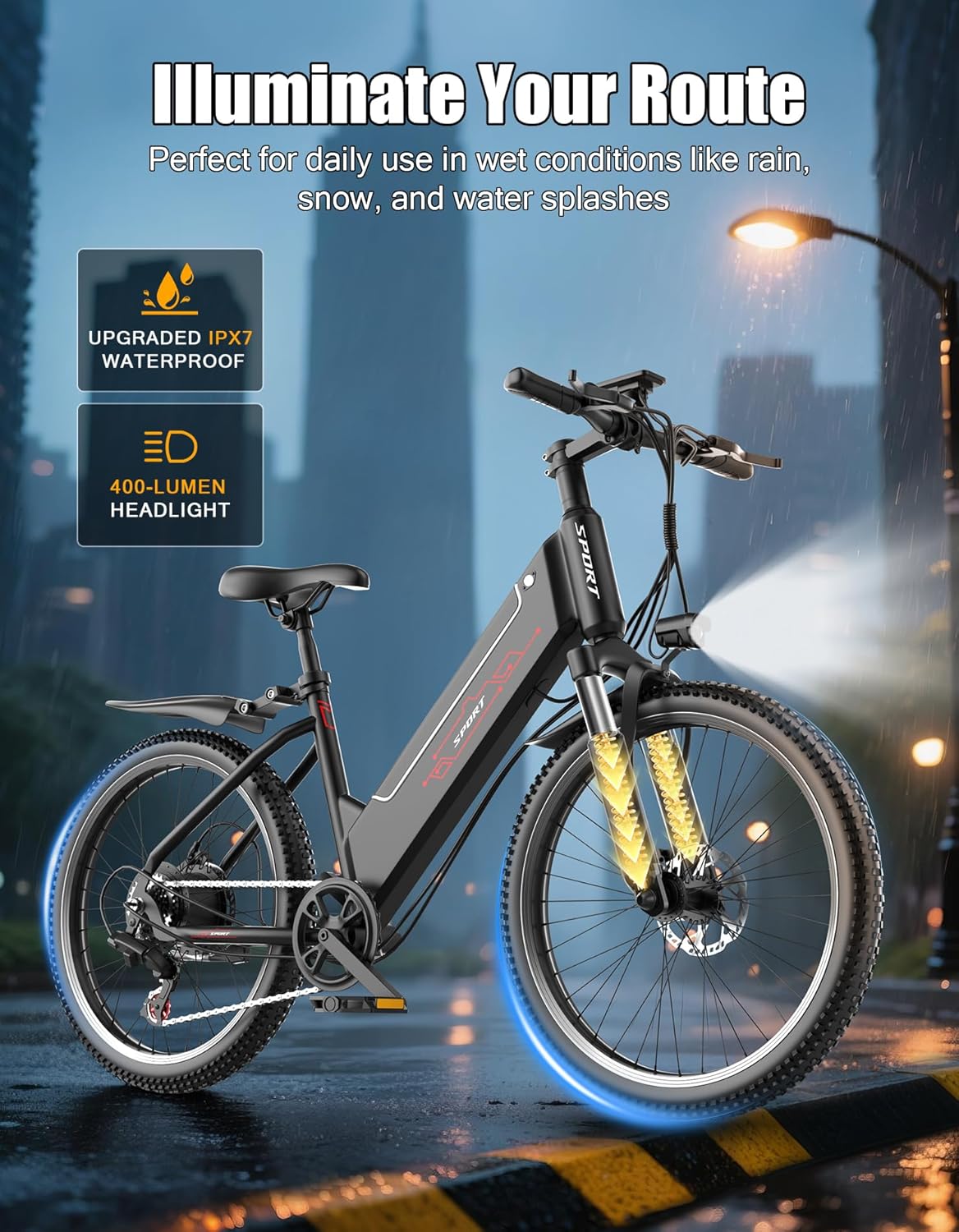 Electric Bike for Adults, 1500W Motor Peak Ebike