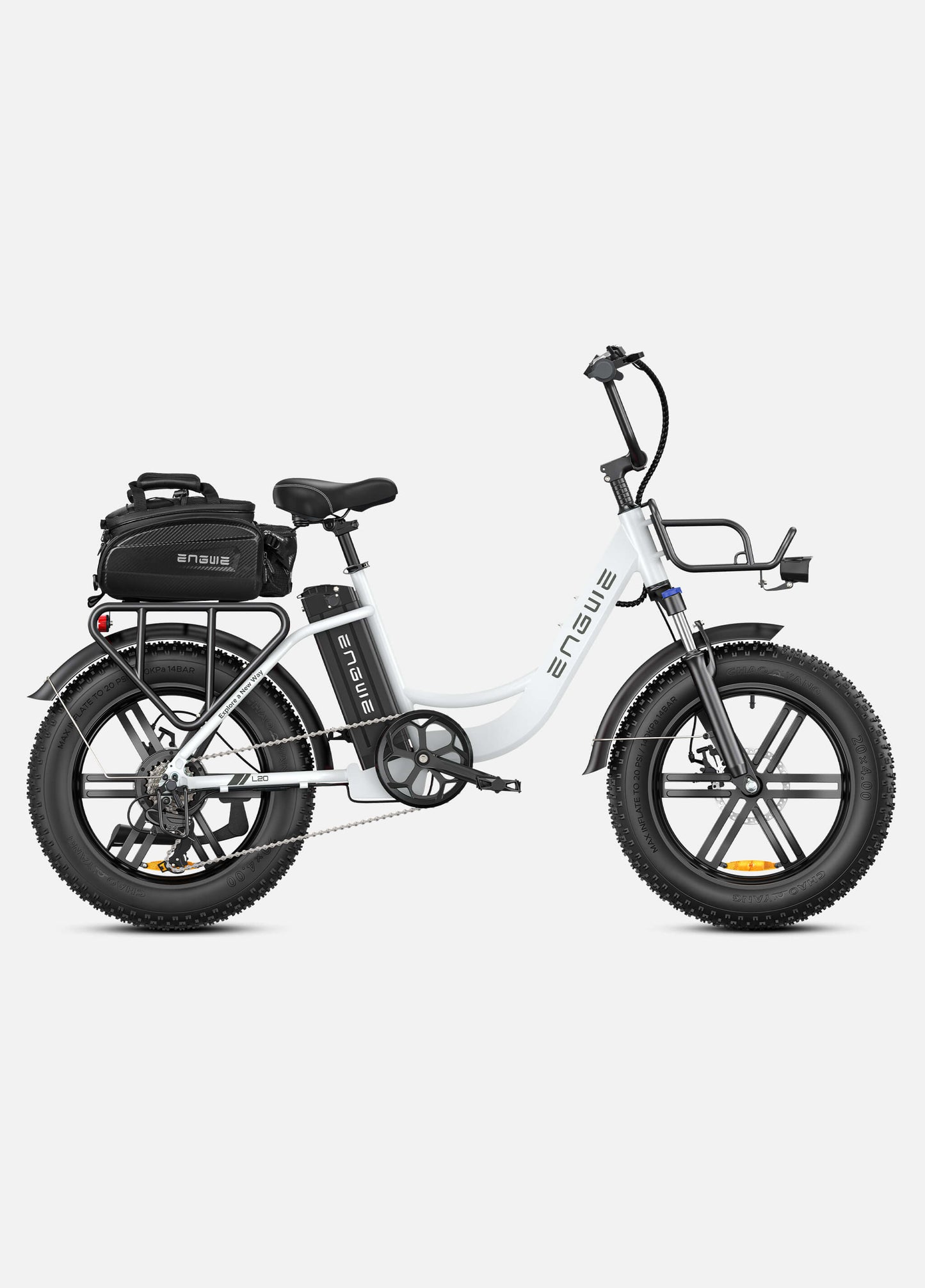 ENGWE L20 250W 140km Max Speed 25 km/h Front Suspension Step-Thru E-bike
