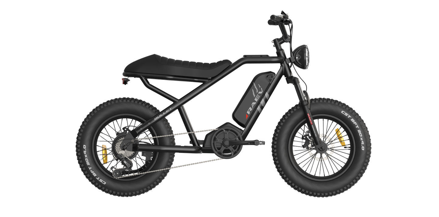 RAEV Bullet V2 Electric e-Moto Style eBike-Moto 500 w Electric Pit Bike
