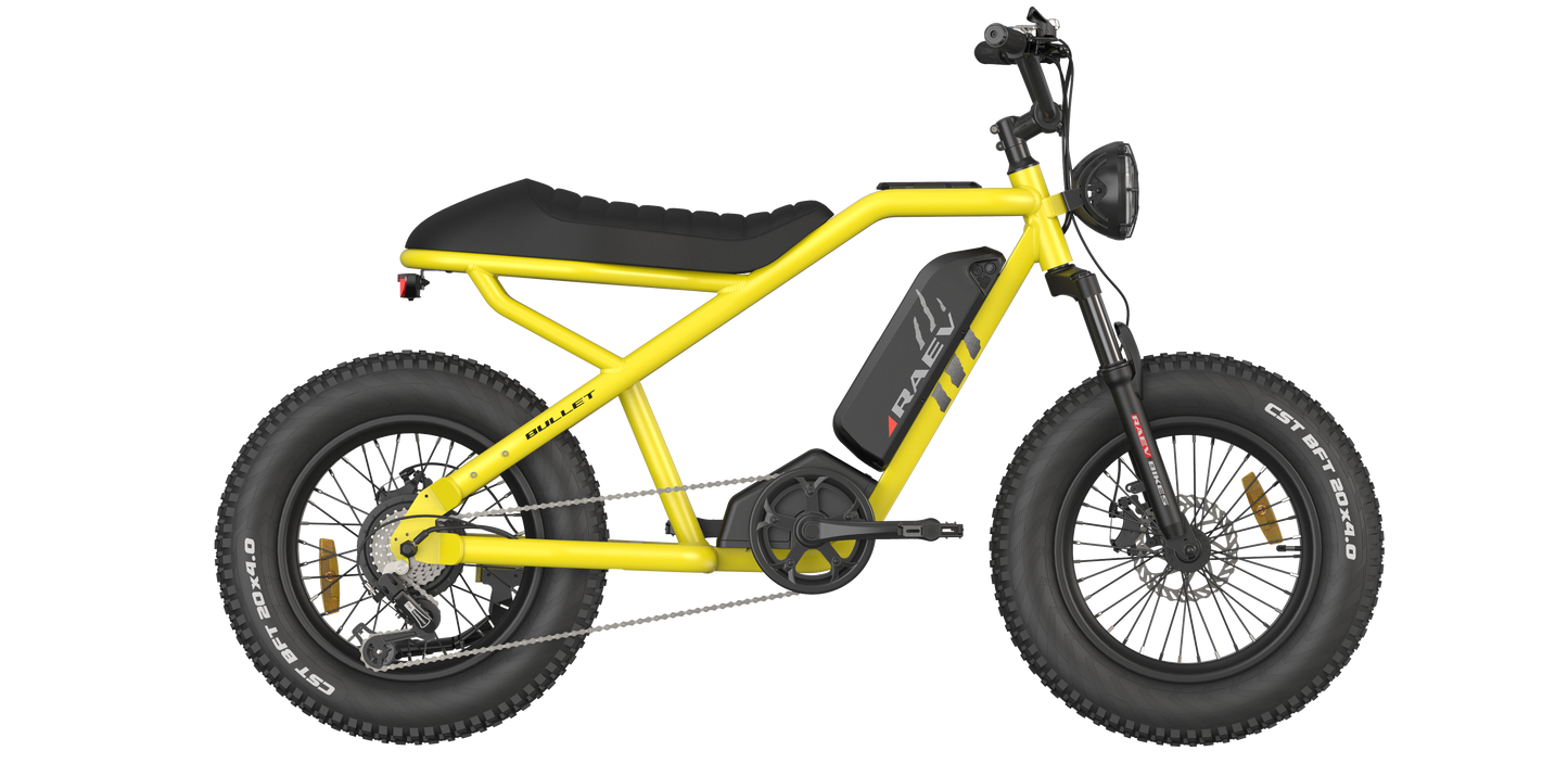RAEV Bullet V2 Electric e-Moto Style eBike-Moto 500 w Electric Pit Bike