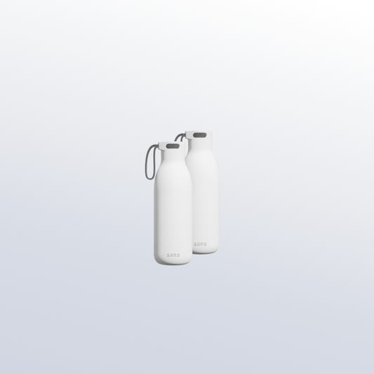 Bundle: Two Sans Self-Cleaning Water Bottles