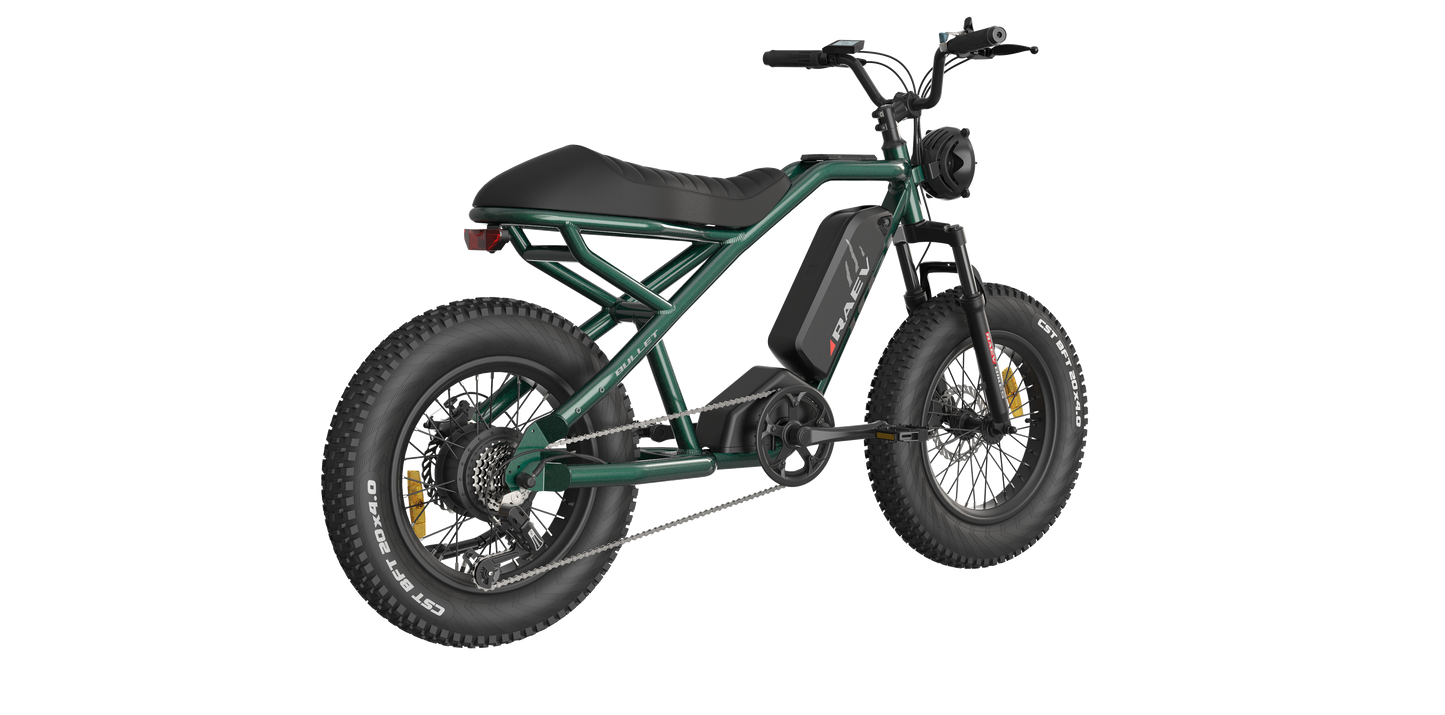 RAEV Bullet V2 Electric e-Moto Style eBike-Moto 500 w Electric Pit Bike