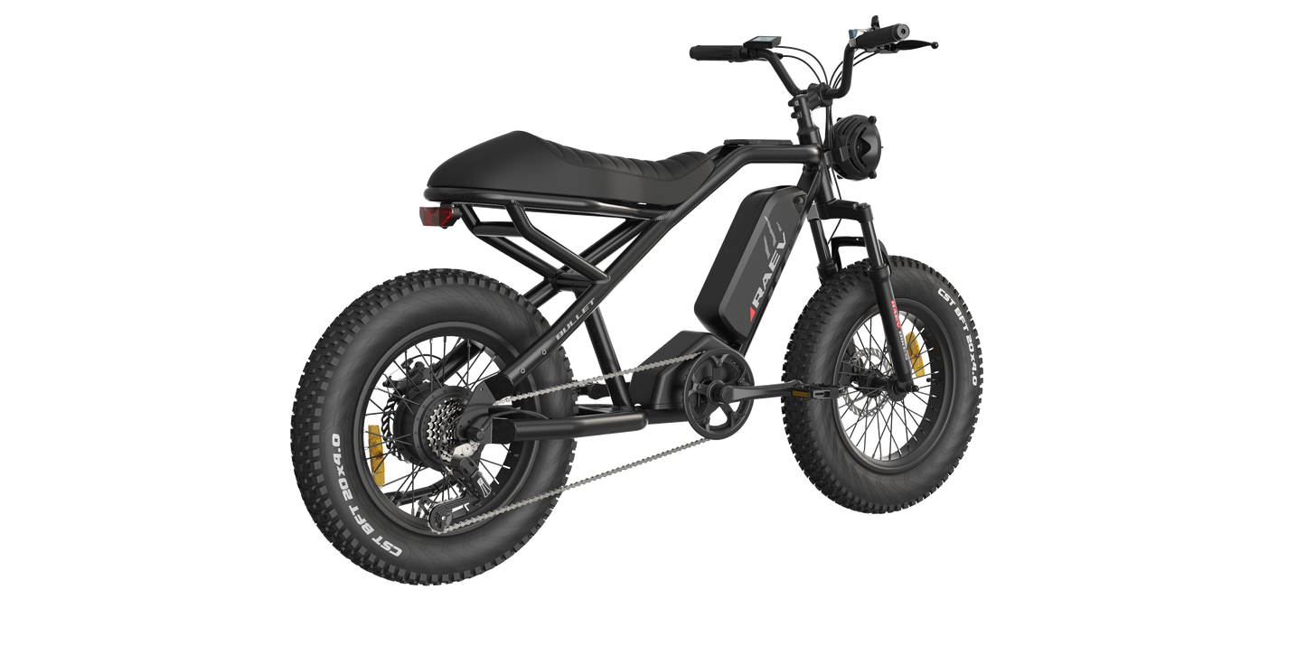 RAEV Bullet V2 Electric e-Moto Style eBike-Moto 500 w Electric Pit Bike