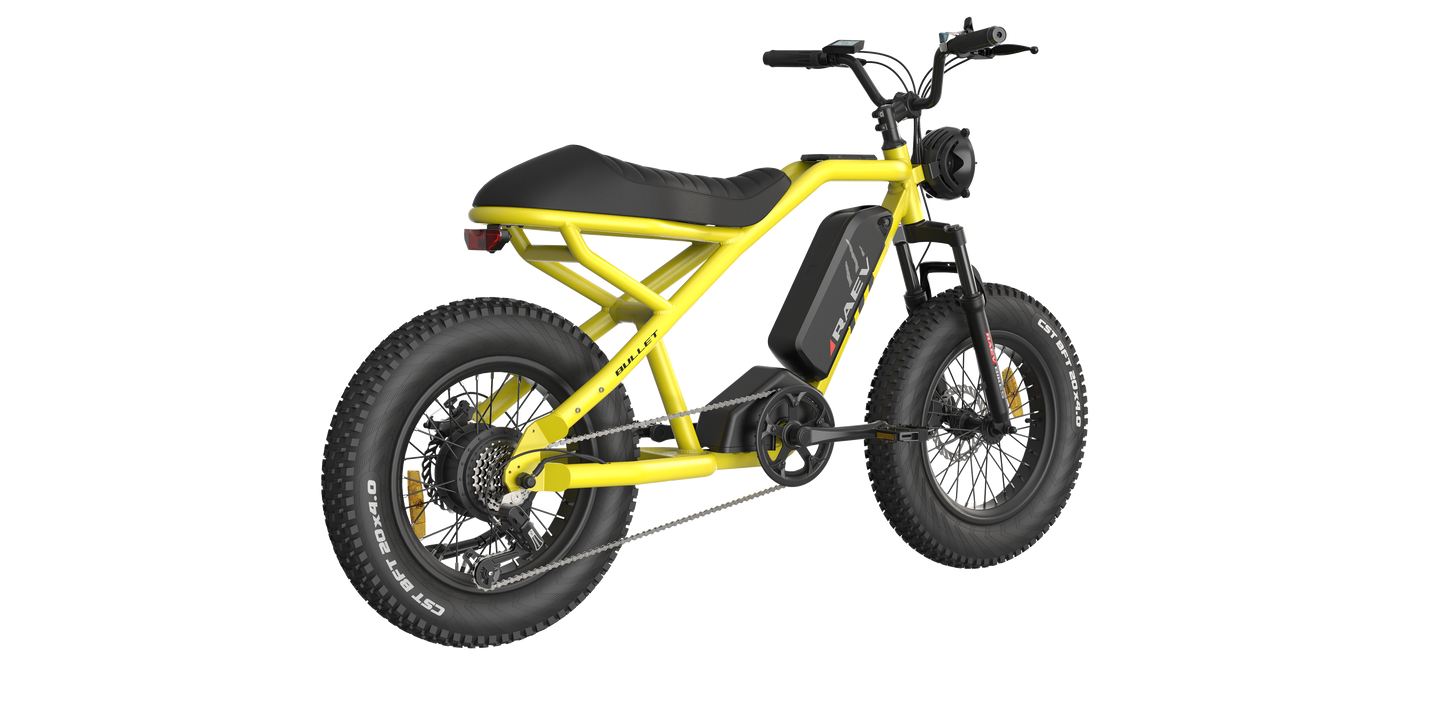 RAEV Bullet V2 Electric e-Moto Style eBike-Moto 500 w Electric Pit Bike