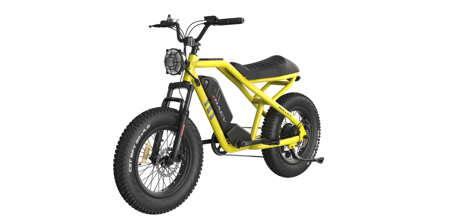 RAEV Bullet V2 Electric e-Moto Style eBike-Moto 500 w Electric Pit Bike