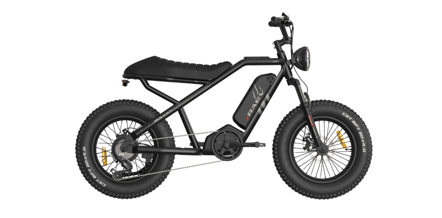 RAEV Bullet V2 Electric e-Moto Style eBike-Moto 500 w Electric Pit Bike