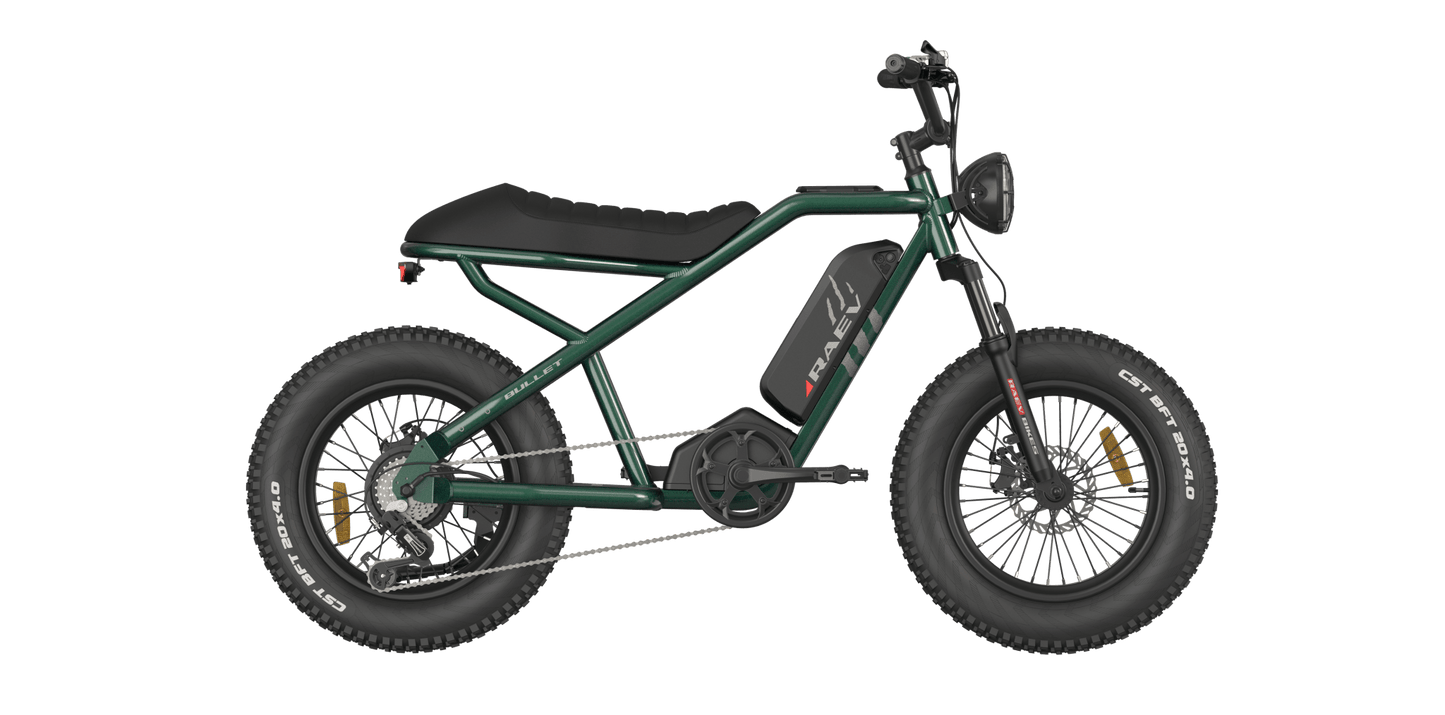 RAEV Bullet V2 Electric e-Moto Style eBike-Moto 500 w Electric Pit Bike