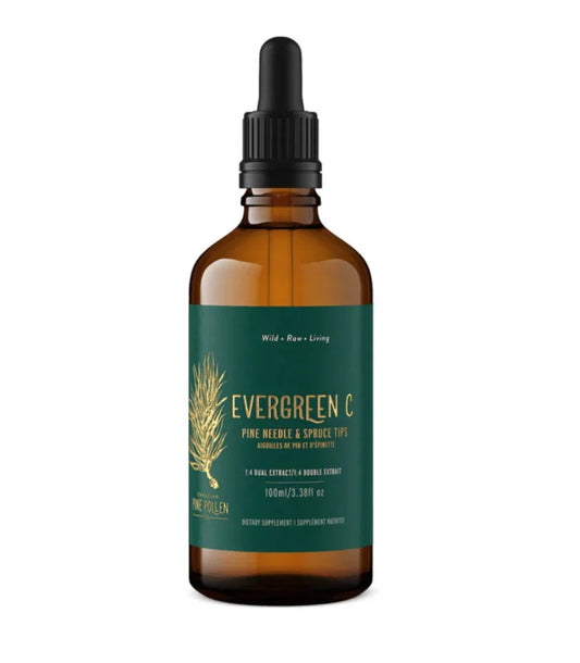 Pine Needle and Spruce Tip Tincture- Evergreen C- 1:6 (100ml/3.4 fl.oz)