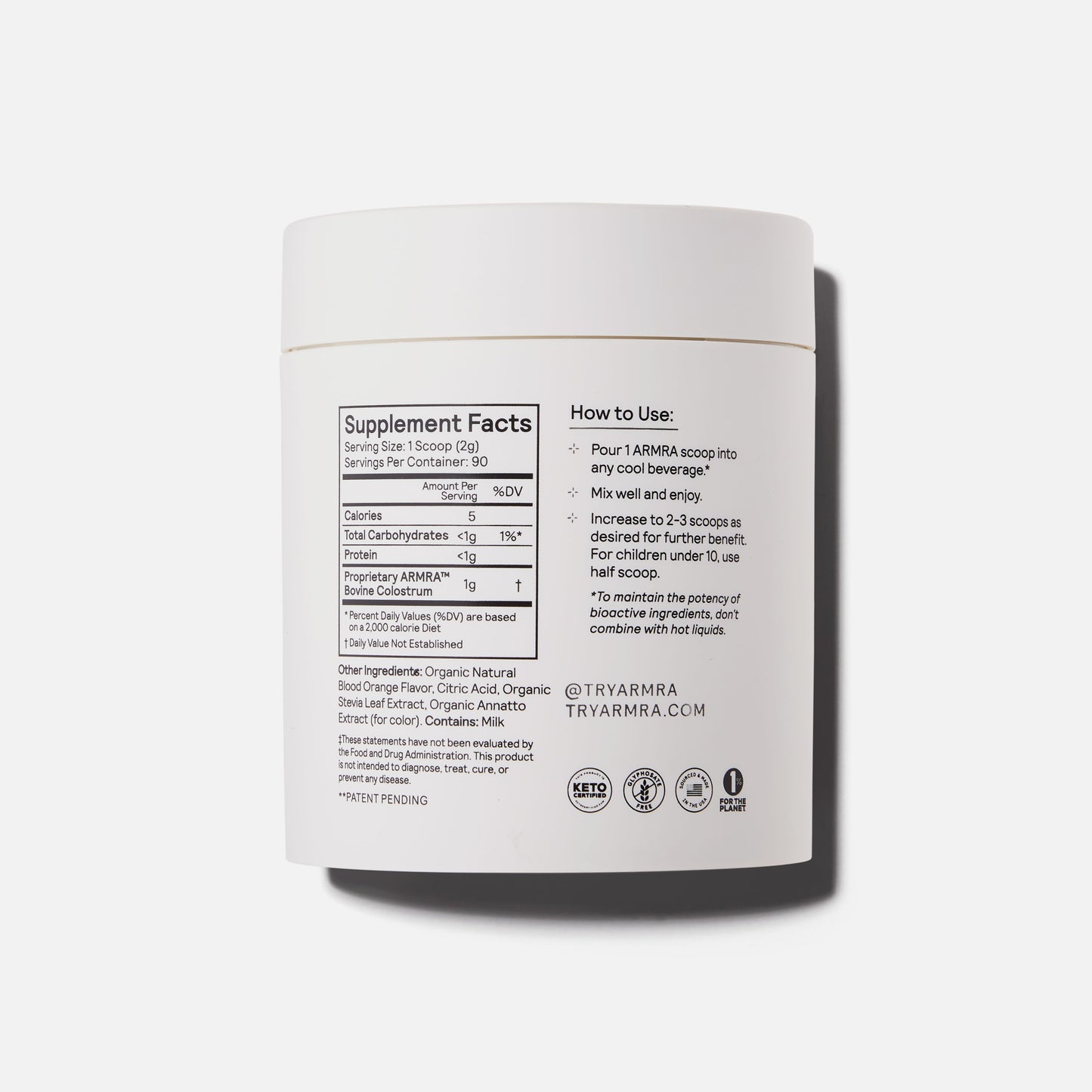ARMRA Blood Orange Jar