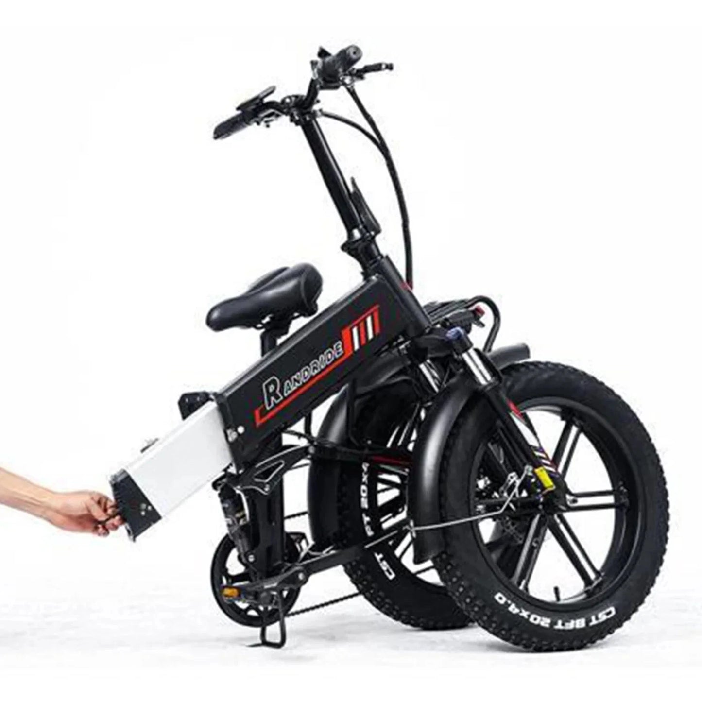 SUPPLIFY 48V 20AH Foldable Ebike 20" Fat Tire E Bike 1000W Folding Electric Bike