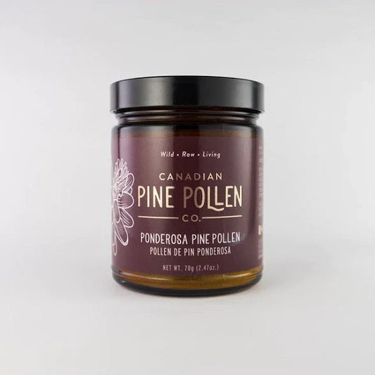 Wild Ponderosa Pine Pollen Powder -  Certified Organic (70g-2.5oz)