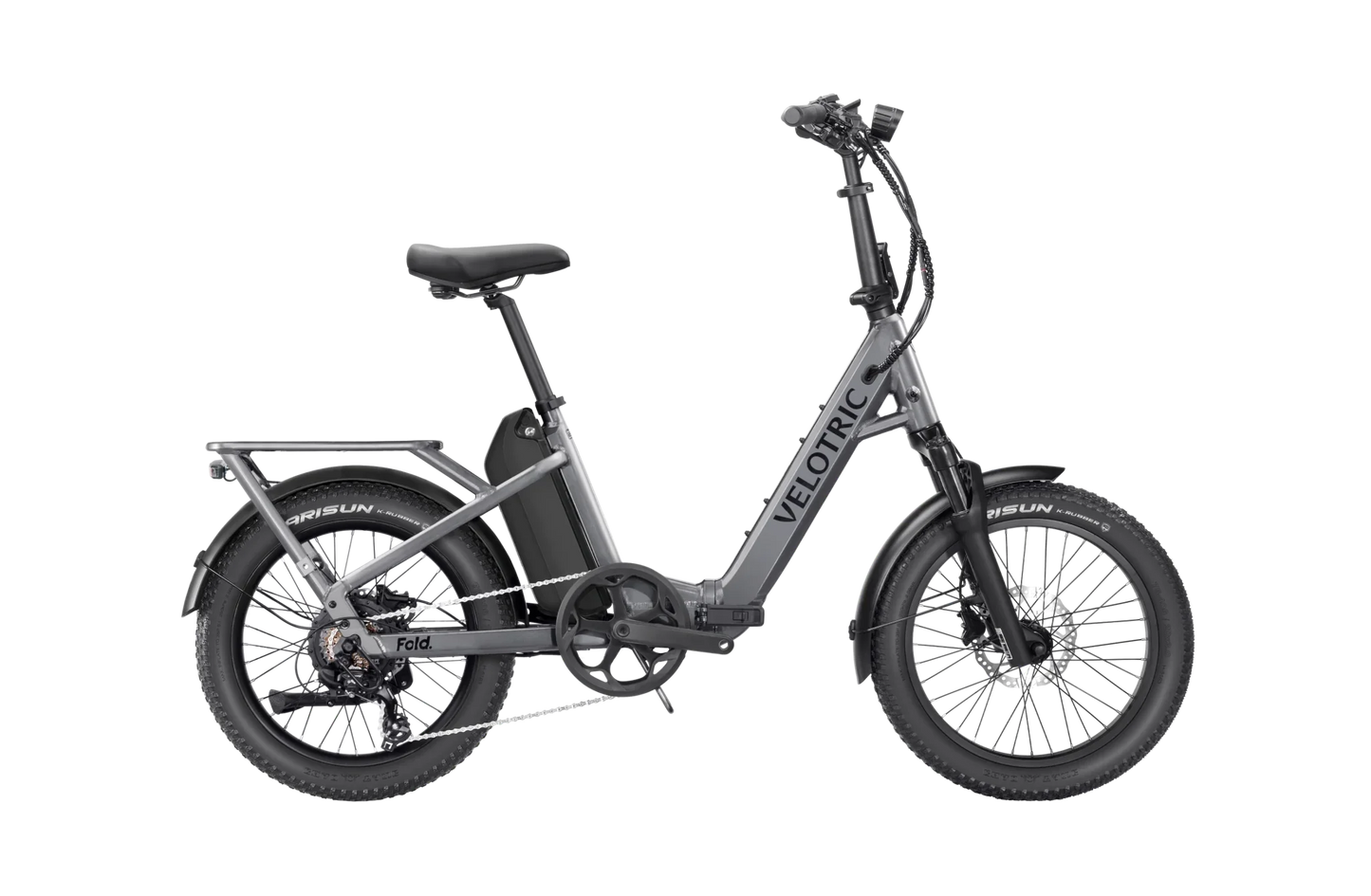 VELOTRIC Fold 1 PLUS 750w Folding eBike 20x3 Fat Electric Folding eBike