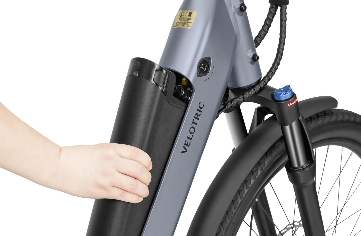 VELOTRIC Packer 1 750w Step Thru eBike 26x2.4 Urban Electric Cargo eBike