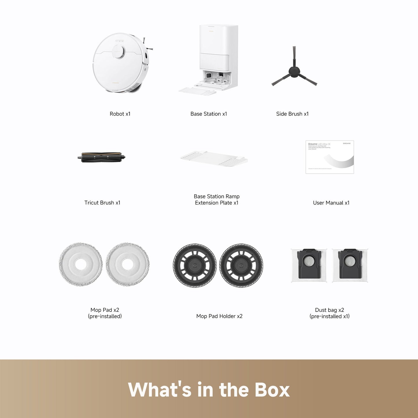 Dreame L40s Ultra CE Robot Vacuum (for Business)