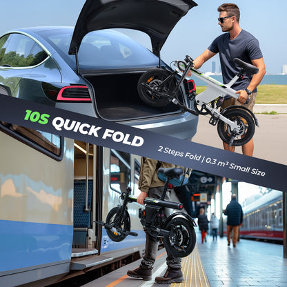 isinwheel U1 Folding Electric Bike - AU