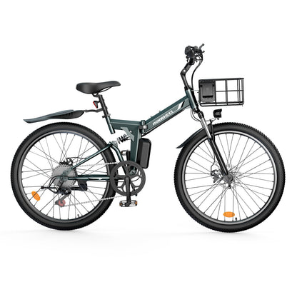 isinwheel M40 Folding Electric Bike with Basket - AU