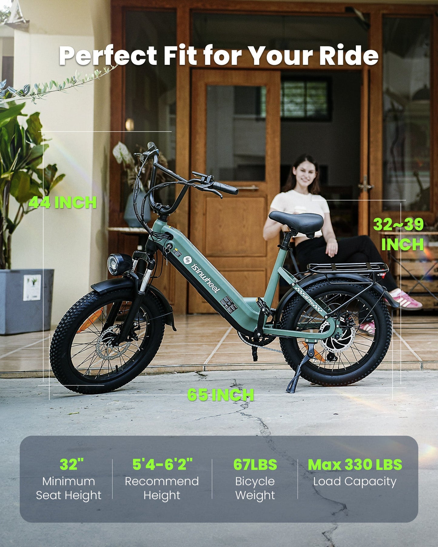 isinwheel U8 Pro Electric Bike for Adults
