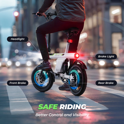 isinwheel U1 Folding Electric Bike - AU