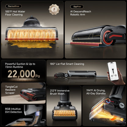 Dreame H15 Pro Heat Wet Dry Vacuum__2025 Flagship