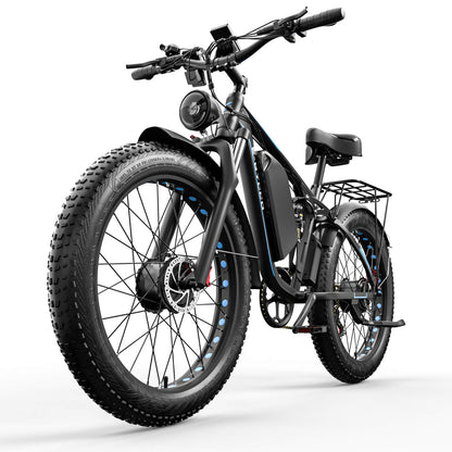 EBYCCO 26" EB7Pro Electric Bike 64 KM/H 2000W Peak 3000W 52V 32AH Battery