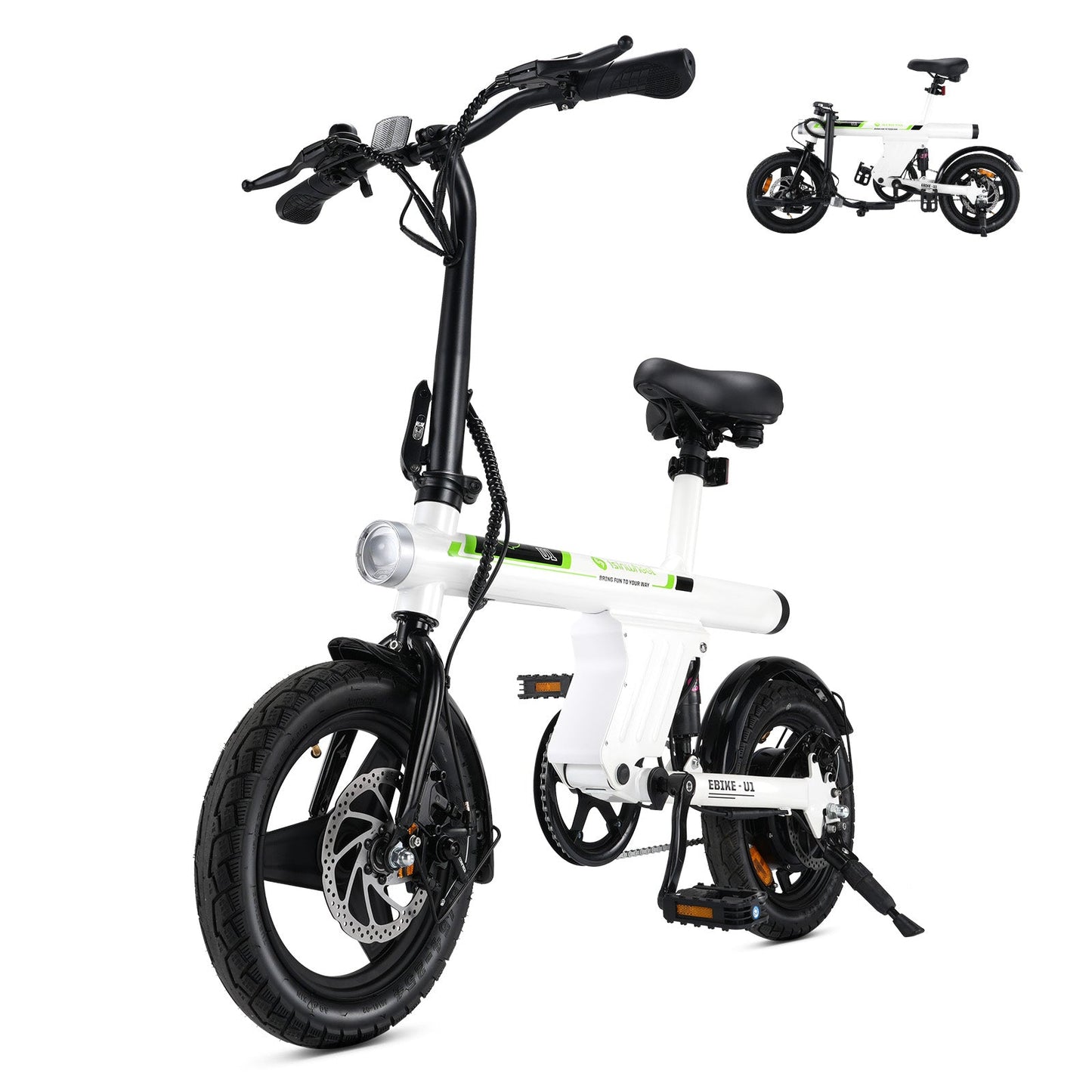 isinwheel U1 Folding Electric Bike - AU
