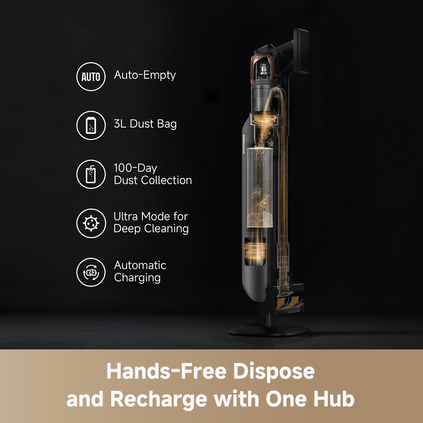 Dreame Z20 Station Cordless Stick Vacuum Cleaner
