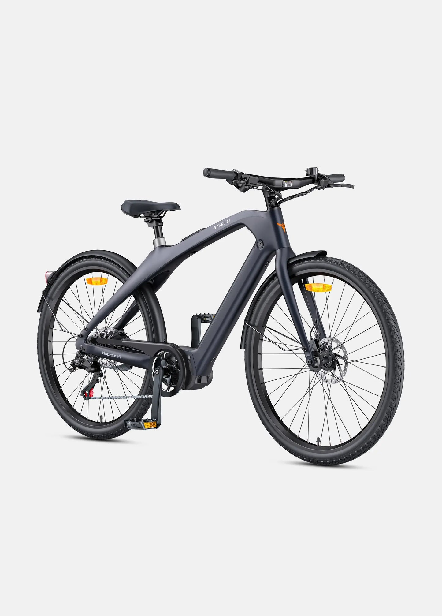 ENGWE MAPFOUR N1 PRO 250W Mid-drive Motor, 80Nm Torque Carbon Fiber City E-bike