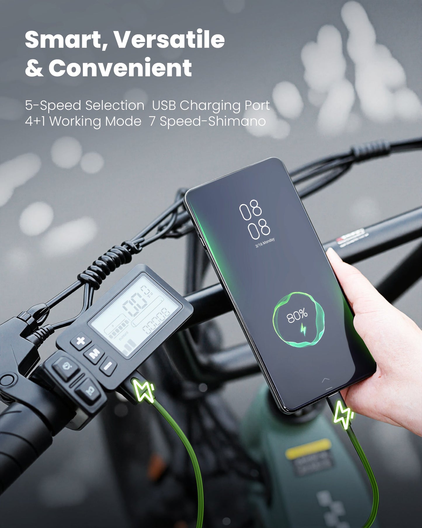 isinwheel U8 Pro Electric Bike for Adults