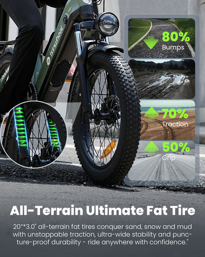 isinwheel U8 Pro Electric Bike for Adults