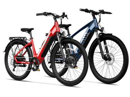 TST® Combo Sale Flyer+Surfer 27.5" Commuter Convenience Electric Bike