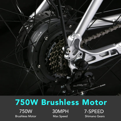 Refurbished 29" E9 750W 48V 17.5Ah Used Electric Mountain Bike