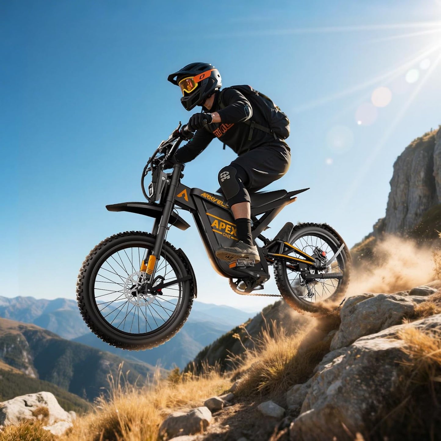 Electric-Dirt Bike for Adults Mountain Motorcycle