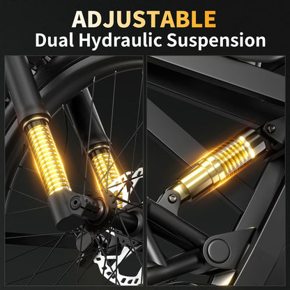 Electric-Dirt Bike for Adults Mountain Motorcycle