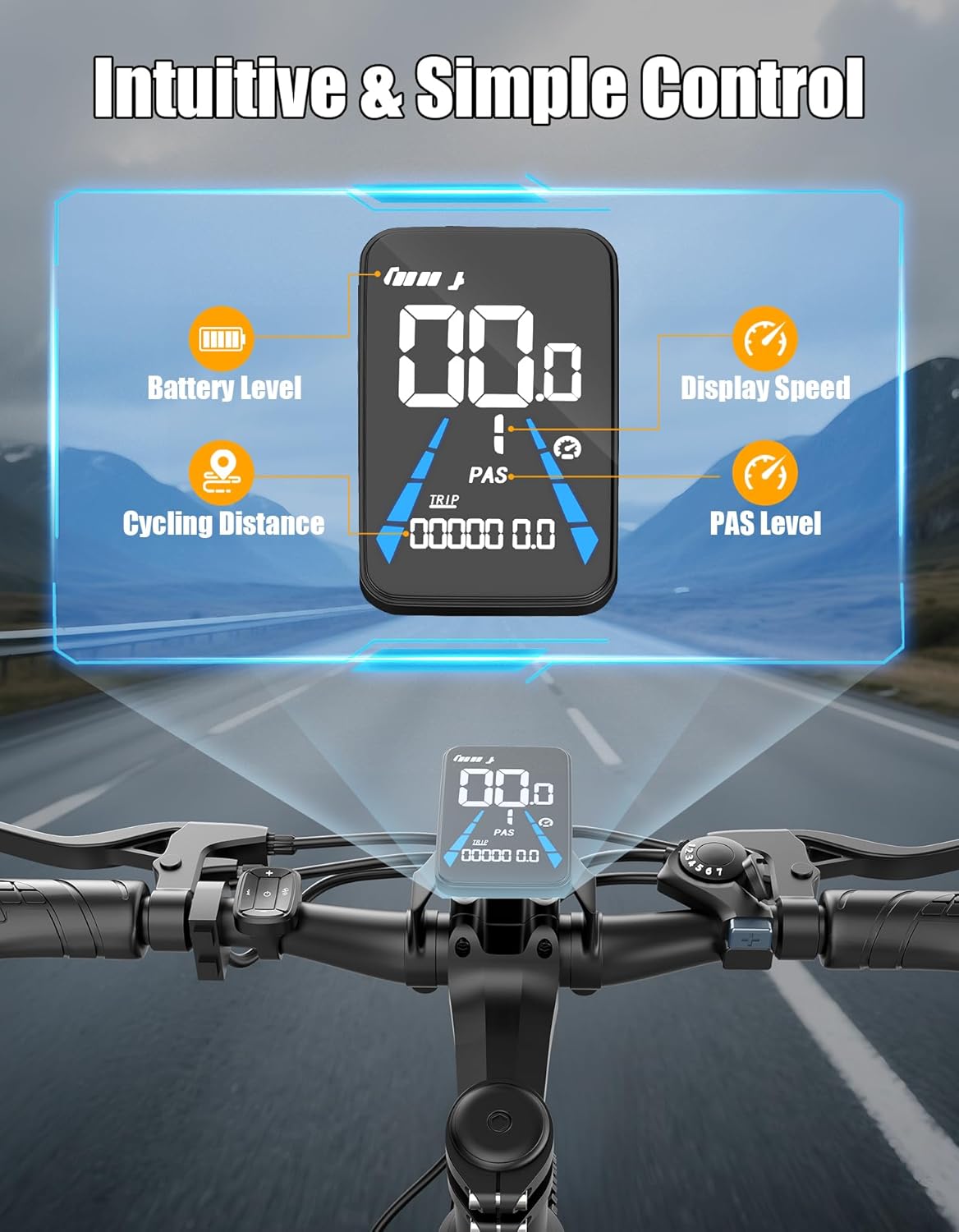 Electric Bike for Adults, 1500W Motor Peak Ebike