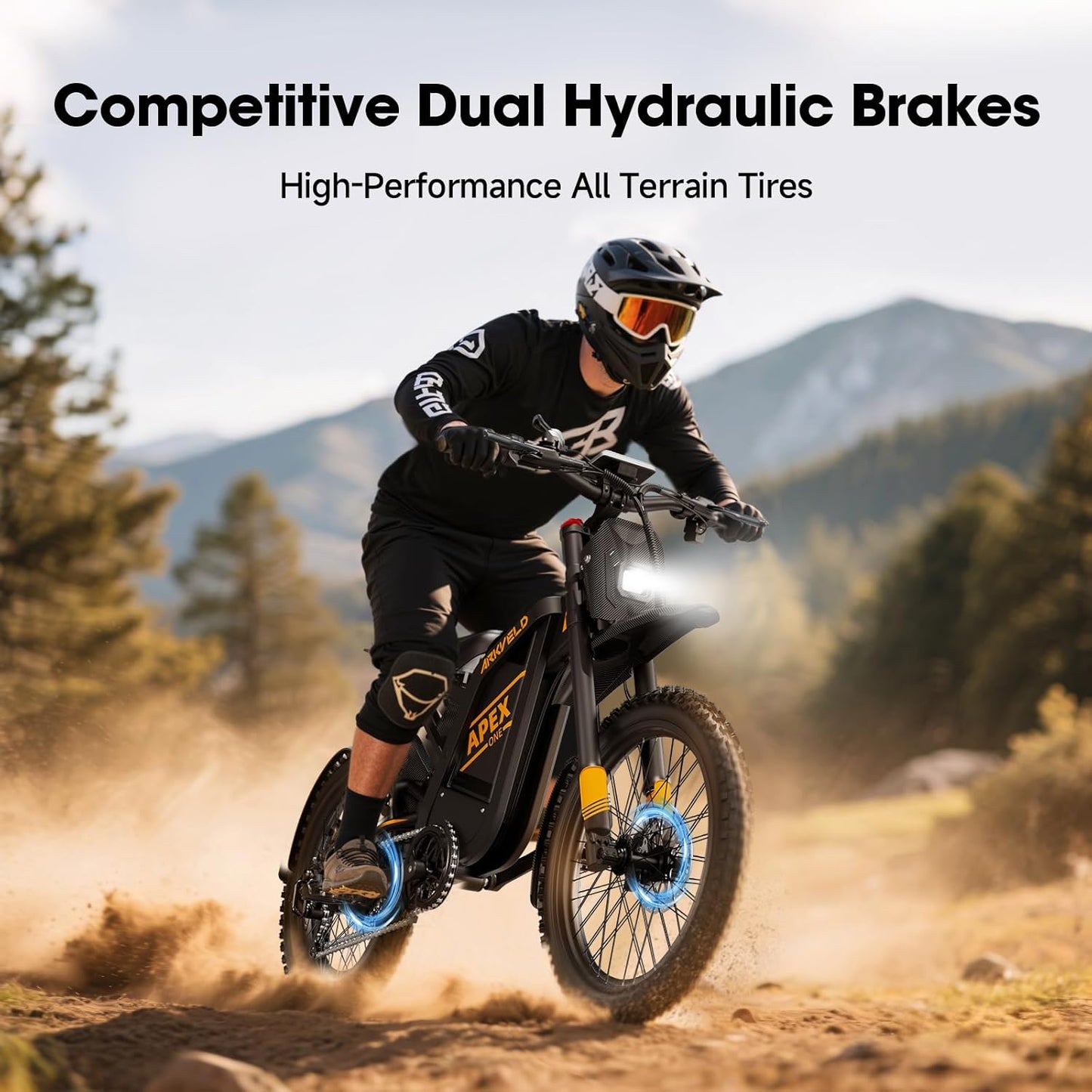Electric-Dirt Bike for Adults Mountain Motorcycle