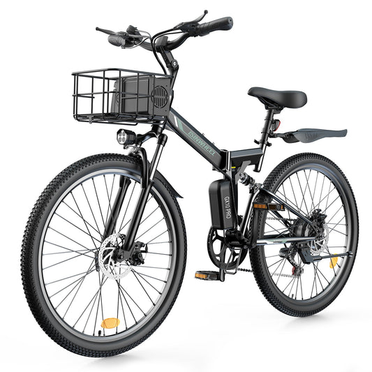 isinwheel M40 Folding Electric Bike with Basket - AU