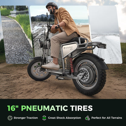 H7Pro High-End Commuting Electric Scooter with Seat 28MPH