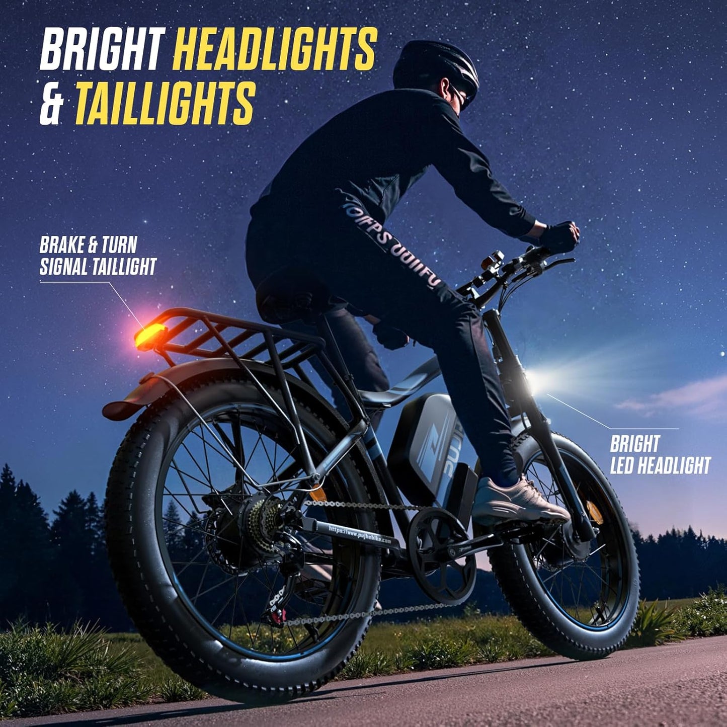 5000W 60V 25Ah Electric Bike for Adults, Dual Motors