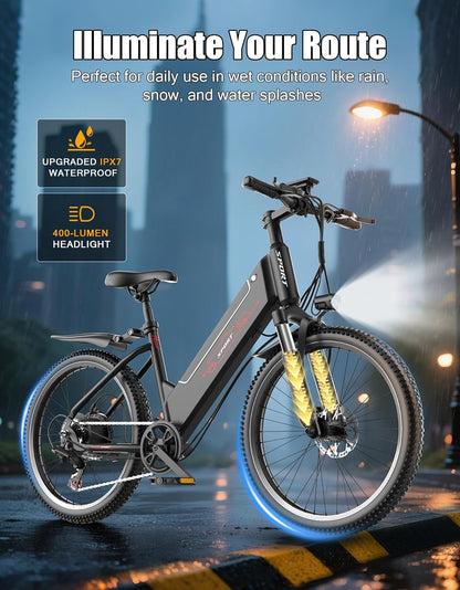 Electric Bike for Adults, 1500W Motor Peak Ebike