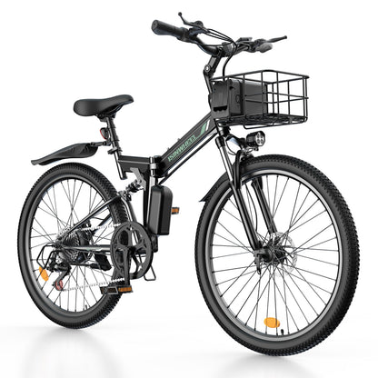 isinwheel M40 Folding Electric Bike with Basket - AU