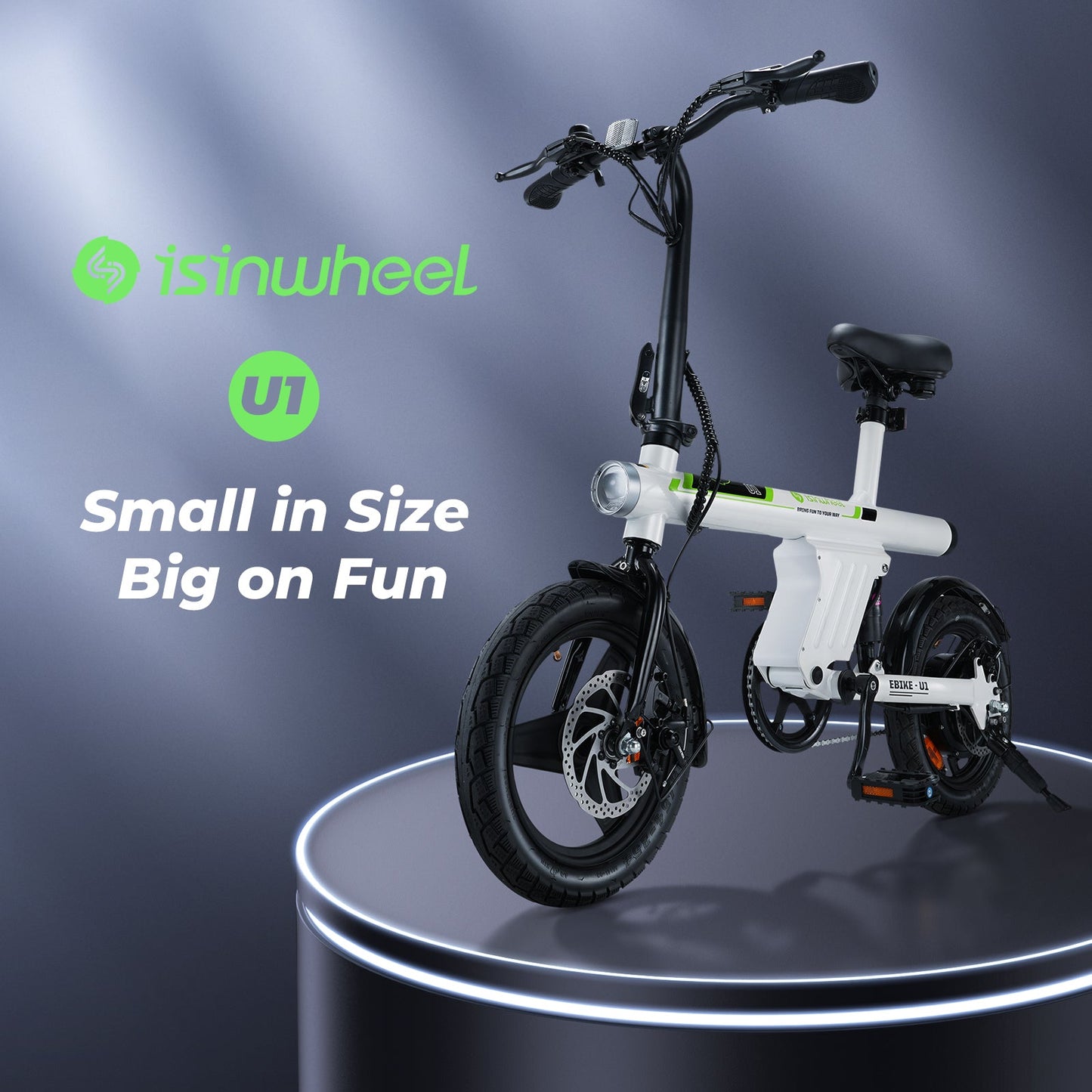 isinwheel U1 Folding Electric Bike - AU